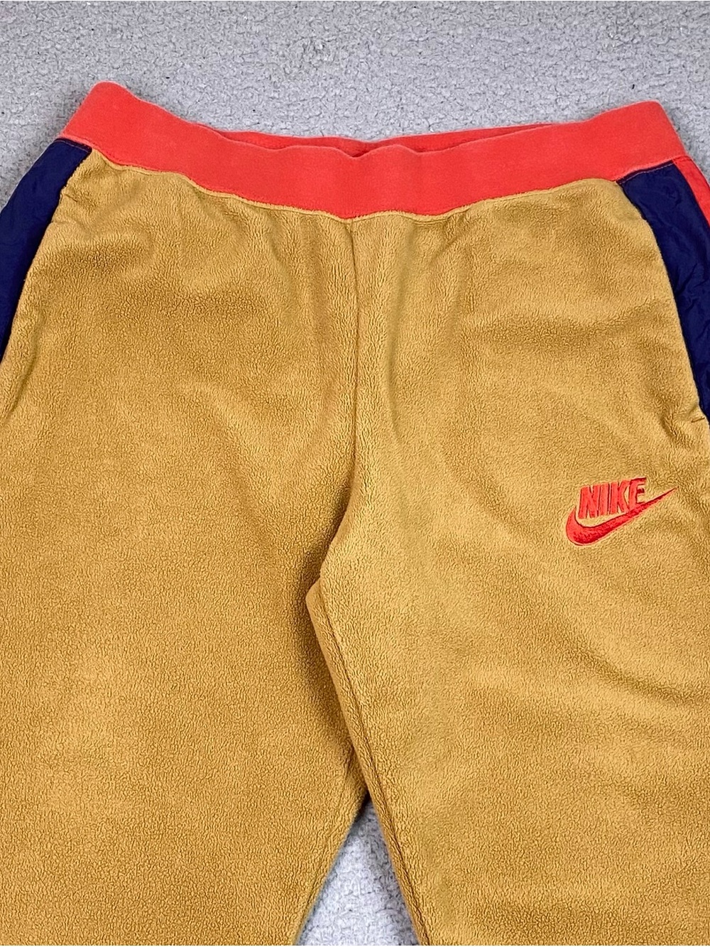 Nike Sportswear Polar Fleece Pants Women's Size M Jogger Athletic Color Block - Picture 4 of 8